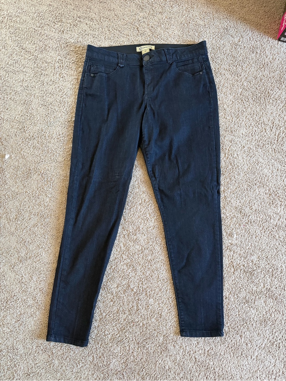 Democracy Ab Solution Black Skinny Jeans Size 14
